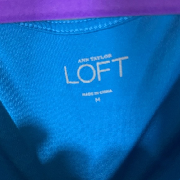 LOFT Blue and Green Women's Layering Tank Tops, M L - Picture 7 of 8